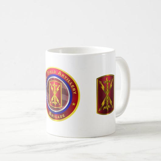17. Field Artillery Brigade "Thunderbolt" Kaffeetasse (VorderseiteRechts)