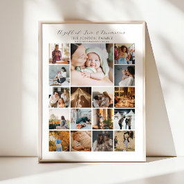 17 Foto-Collage Poster