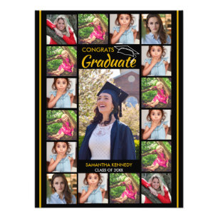 17 Foto-Collage Vorlage Gratulations Absolventenpl Fotodruck