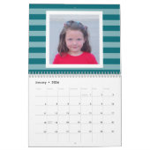 17 FotoCollage mit bunten Mustern Kalender (Jan 2026)