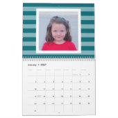 17 FotoCollage mit bunten Mustern Kalender (Jan 2027)