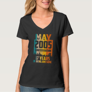 17. Geburtstag 17 Jahre Phantastisch seit Mai 2005 T-Shirt