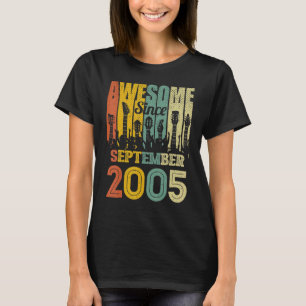 17. Geburtstag 17 Jahre Phantastisch seit Septembe T-Shirt