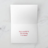 17. Geburtstag: Farbige Musiksymbole & Regenbogen Karte (Innenseite)