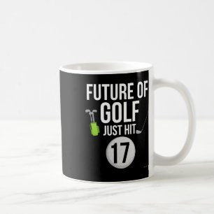 17. Geburtstag Golf T Shirt 17 Jahre alt Geburtsta Kaffeetasse