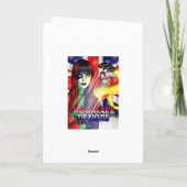 17. Geburtstag Grandson Modernes Design Karte (Rückseite)