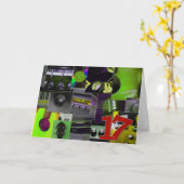 17. Geburtstag Karte (Gelbe Blume)