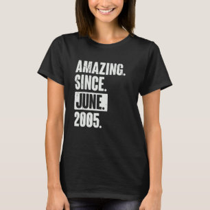 17. Geburtstag Phantastisch seit Juni 200 T-Shirt