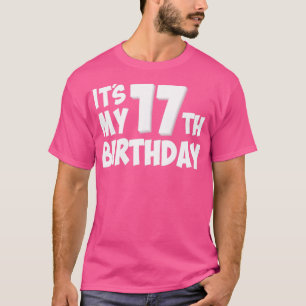 17. Geburtstag T-Shirt