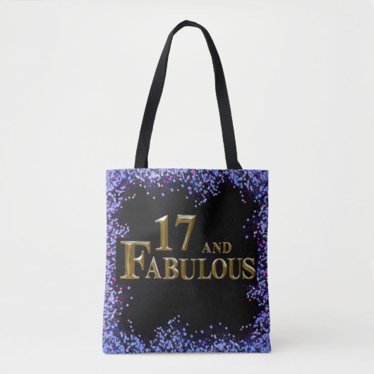 17. Geburtstag Tasche (Vorderseite)
