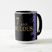 17. Geburtstag Tasse (VorderseiteRechts)