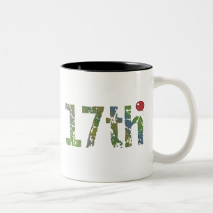 17. Geburtstags-Geschenk-Tasse Zweifarbige Tasse