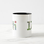 17. Geburtstags-Geschenk-Tasse Zweifarbige Tasse (Mittel)
