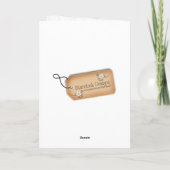 17. Geburtstagsmädchen Karte (Rückseite)