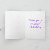 17. Geburtstagsmädchen Karte (Innenseite)