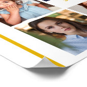 17 Glückwunsch von Vorlagen für Fotoaufnahmen Grad Poster (Ecke)