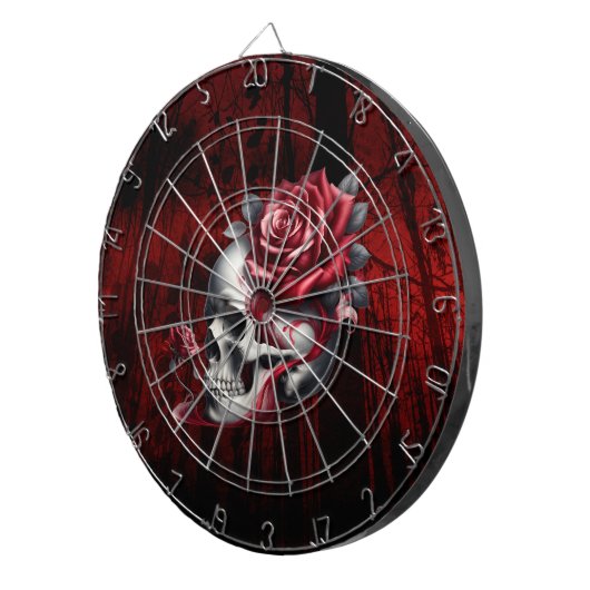 #17 Gothic Fun Dartscheibe (Vorderseite rechts)