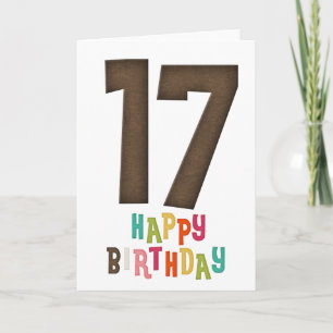 17. Happy Birthday Card Design 3 Karte