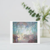 #17 Heiliger Berg Athos, Mucha Postkarte (Stehend Vorderseite)