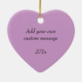 17. Hochzeitstag Herzlich Foto Keramikornament (Hinten)