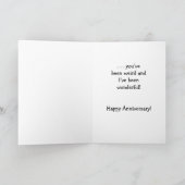 17. Hochzeitstag Karte (Innenseite)