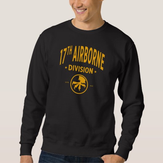 17. Im Flugzeug Abteilung - Militär der Vereinten Sweatshirt (Vorderseite)