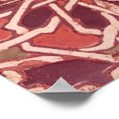 17:Isnik Tile, 16. Jahrhundert Poster (Ecke)