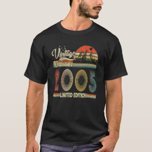 17 Jahre alt 17. Geburtstag Dekoration Vintag Octo T-Shirt