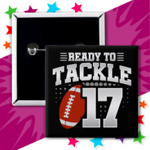 17 Jahre altes Tackle Football Party 17. Geburtsta