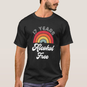 17 Jahre Feierliche Feier zum Jubiläum der nüchter T-Shirt