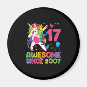 17 Jahre Phantastisch seit 2007 17. Geburtstag Magnet
