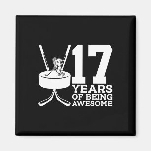 17 JAHRE PHANTASTISCHER EISHOCKEY 17. GEBURTSTAG MAGNET