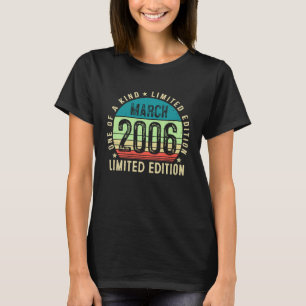 17 Jahre Vintager März 2006 17. Geburtstag 4 T-Shirt