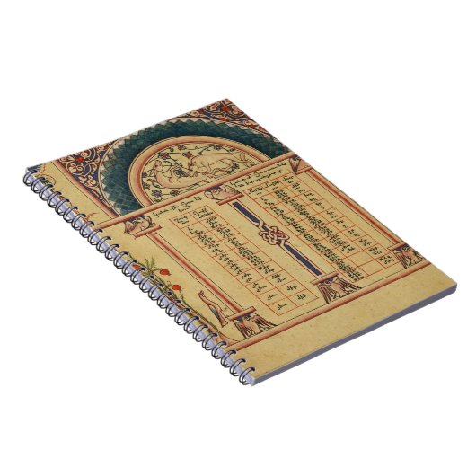 17. Jahrhundert belichtetes Manuskript Notizblock (Rechte Seite)