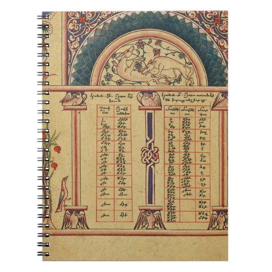 17. Jahrhundert belichtetes Manuskript Notizblock (Vorderseite)