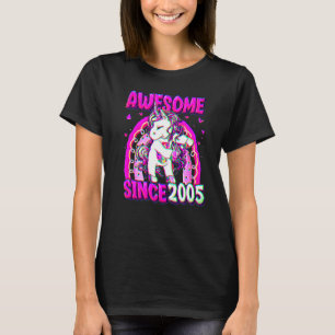 17-jähriges Einhorn mit Flossing zum 17. Geburtsta T-Shirt