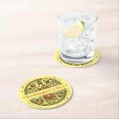 17. Januar - Bootlegger's Day Runder Pappuntersetzer (Vor Ort)