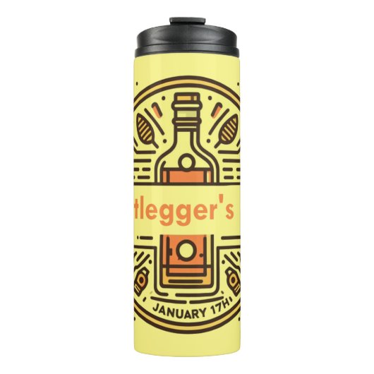 17. Januar - Bootlegger's Day Thermosbecher (Vorderseite)