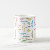 17. Januar Geburtstags-Tasse Kaffeetasse (Mittel)