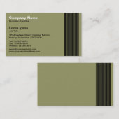 17 Linien - Khaki Visitenkarte (Vorne/Hinten)