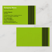 17 Linien - Mars Green Visitenkarte (Vorne/Hinten)