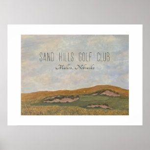 17. Loch in Sand Hills Poster