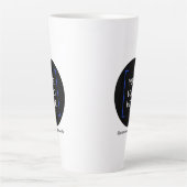 17 oz Custom Tall Latte Tasse mit Logo No Minimum (Vorderseite)
