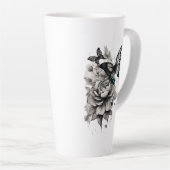 17 oz Große Latte Tasse - Schmetterlingsumwandlung (Rechte Ecke)