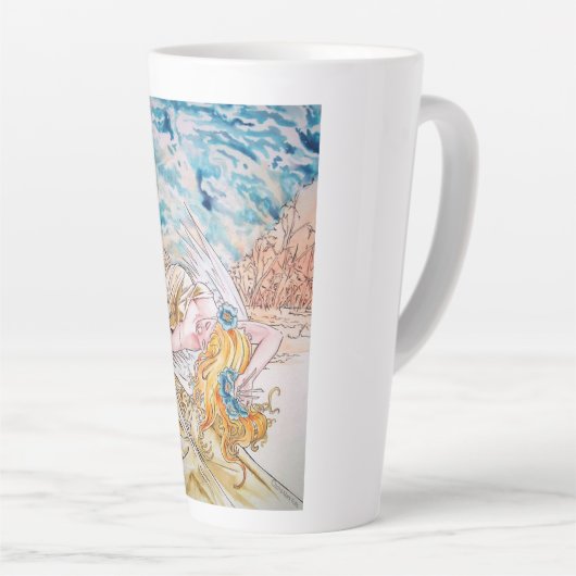 17 oz Latte Tasse - Shades of Angels Buchsammlung (Rechte Ecke)