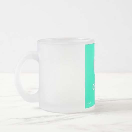 17 Periodensystem des Chlor-| der Elemente Mattglastasse (Links)