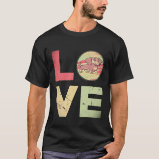 17 Retro Vintage Dachshund-Hundemutter-Geschenke D T-Shirt