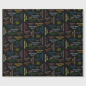 17. September Geschenkpapier (Flach)