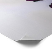 17 Tafelgeschmack Lila Rose Poster (Ecke)