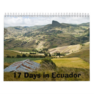 17 Tage in Ecuador Kalender